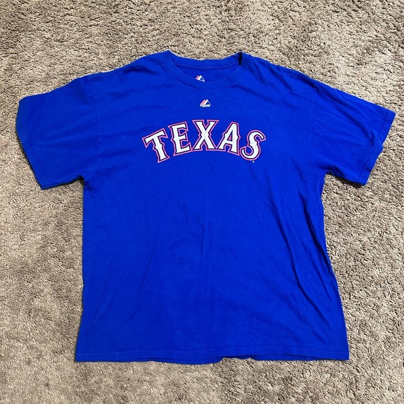 Vintage Texas Rangers “yu darvish” Jersey shirt 00s size Xl - Picture 1 of 9